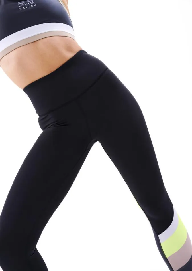 Shop CHECK MARK LEGGING IN BLACK PE Nation Leggings