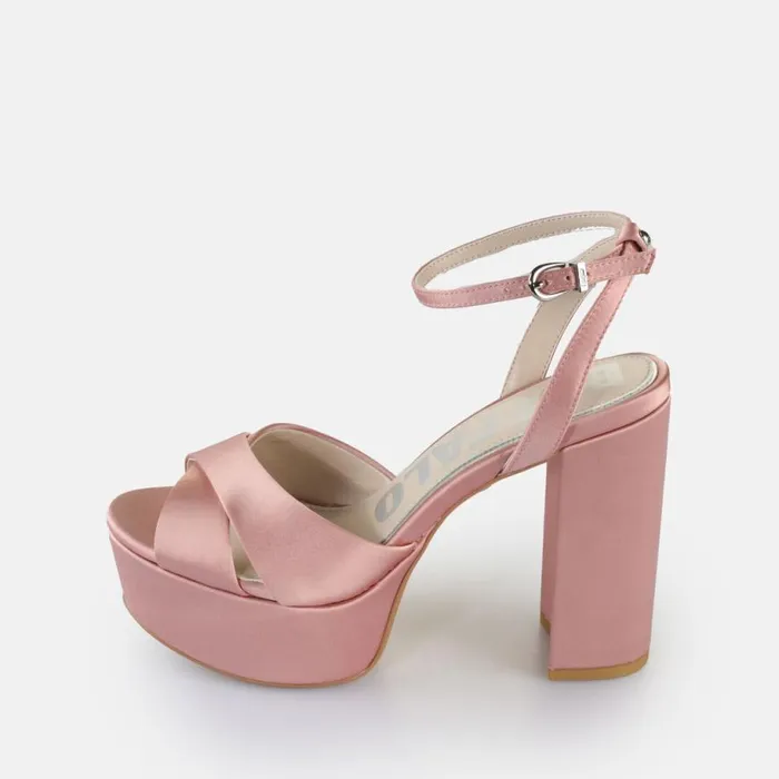 Shop Heels BUFFALO Jessie Cross Blush
