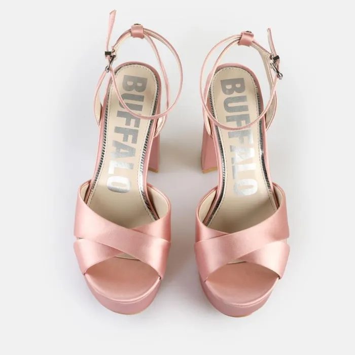 Shop Heels BUFFALO Jessie Cross Blush