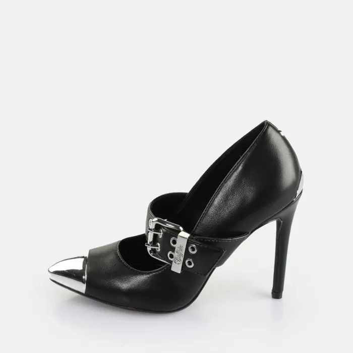 Shop Heels BUFFALO Juliet Pump Belt Black