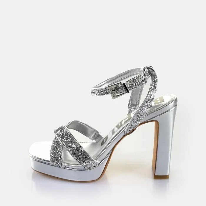 Shop Heels BUFFALO June Glam Silver