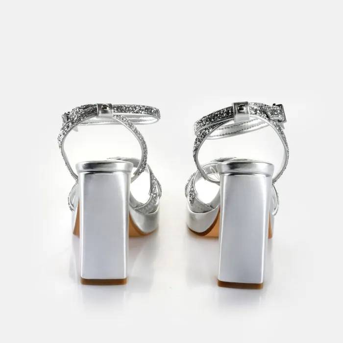 Shop Heels BUFFALO June Glam Silver
