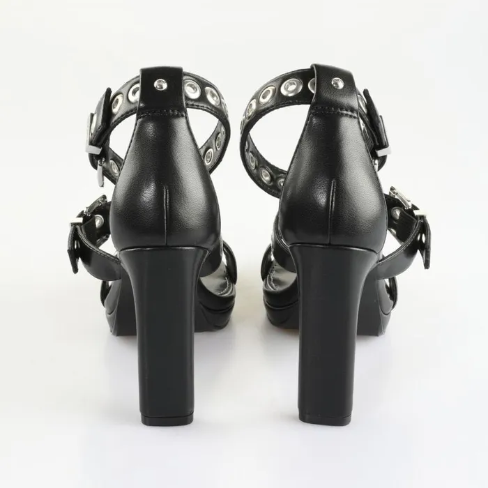 Shop Heels BUFFALO Pepper Belt Black