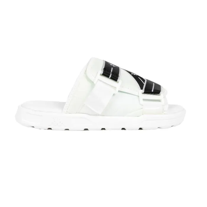 Shop Kappa Footwear Authentic Jpn Mitel 2 Sandals White Black