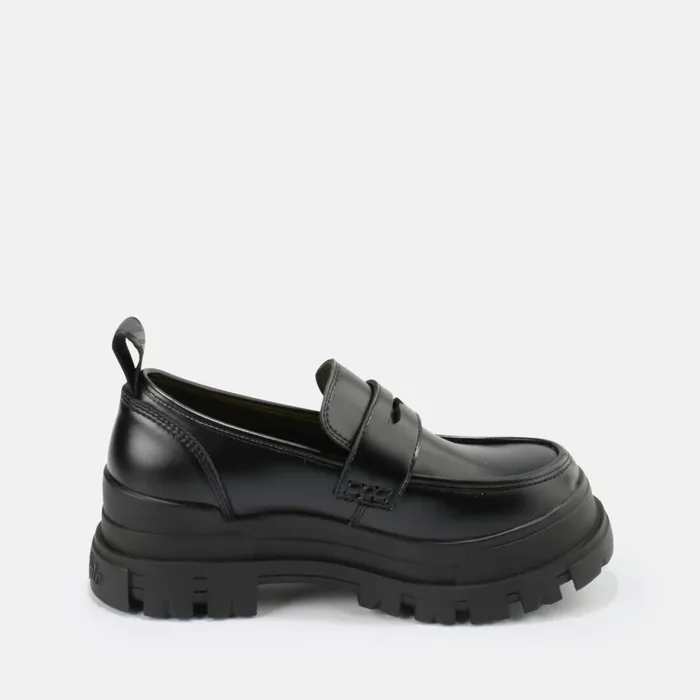 Shop Lace Up Shoes BUFFALO Aspha Loafer Black