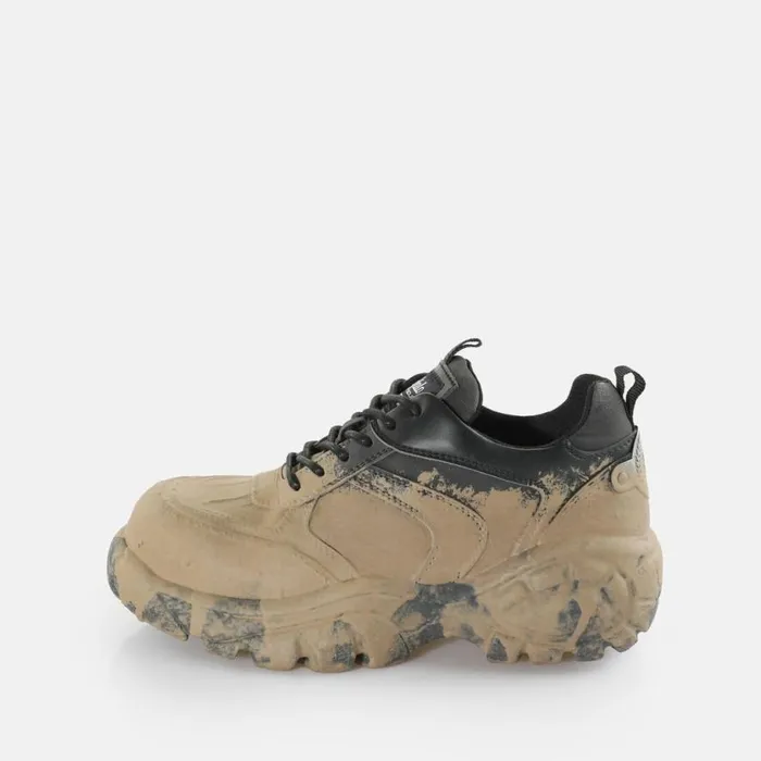 Shop Lace Up Shoes BUFFALO X Herrensauna Mudd Trakker Beige