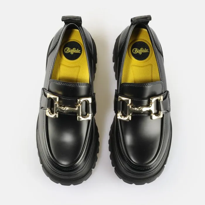 Shop Loafer BUFFALO Aspha Loafer Chain Nc Gold