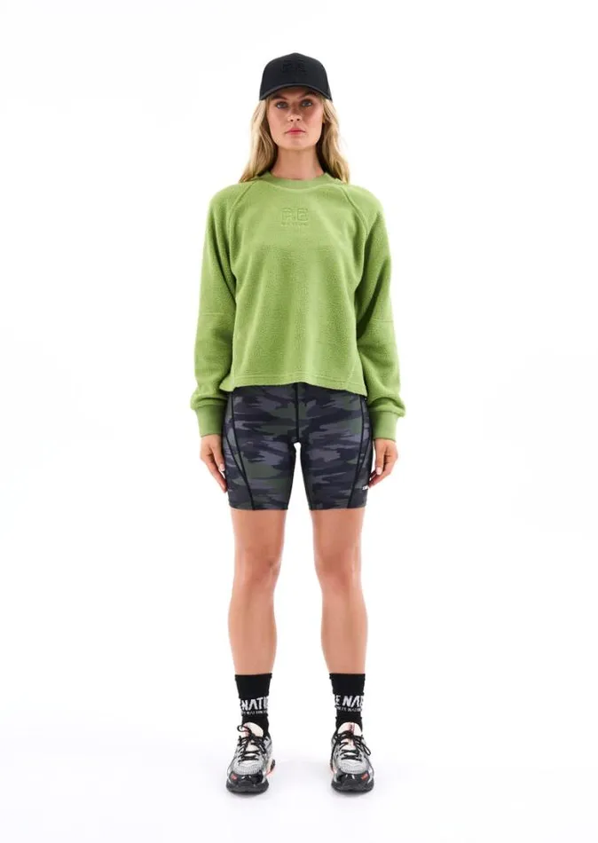 Shop OAKMONT SWEAT IN PERIDOT PE Nation Long Sleeve Tops