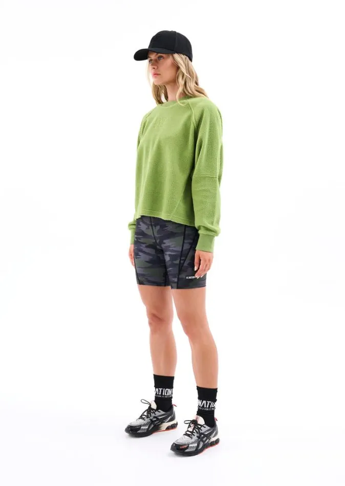 Shop OAKMONT SWEAT IN PERIDOT PE Nation Long Sleeve Tops