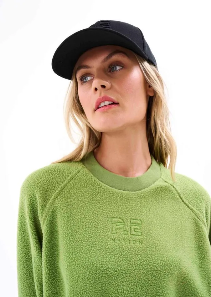Shop OAKMONT SWEAT IN PERIDOT PE Nation Long Sleeve Tops