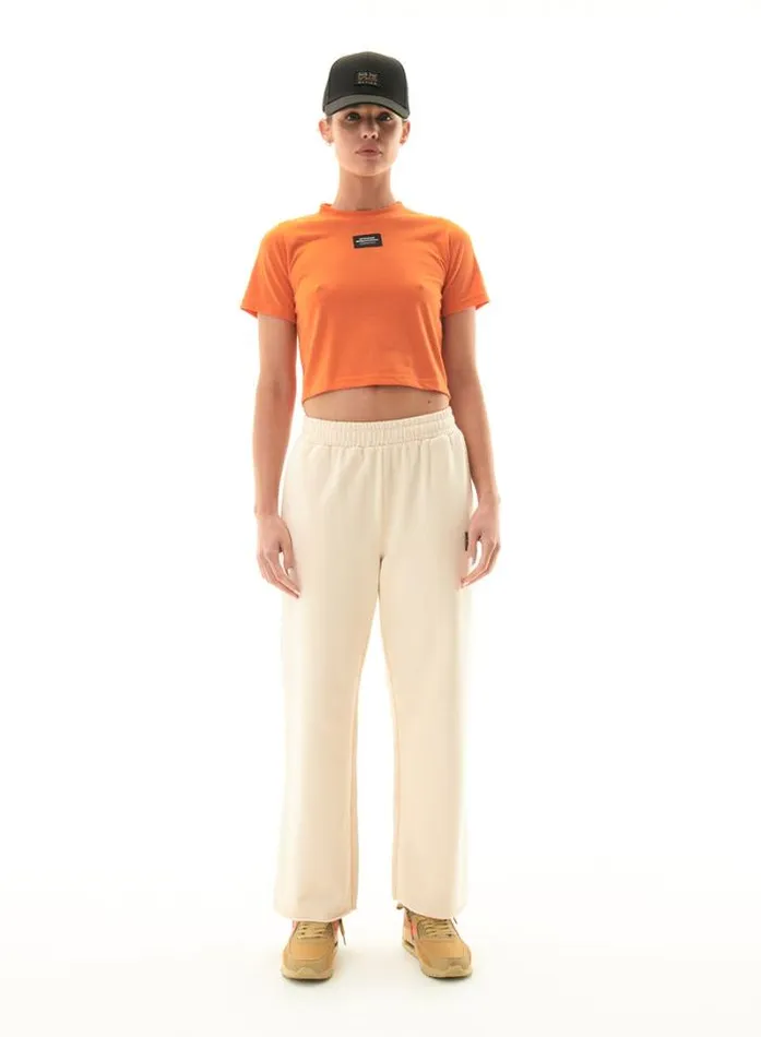 Shop OFF DUTY TRACKPANT IN PEARLED IVORY PE Nation Pants