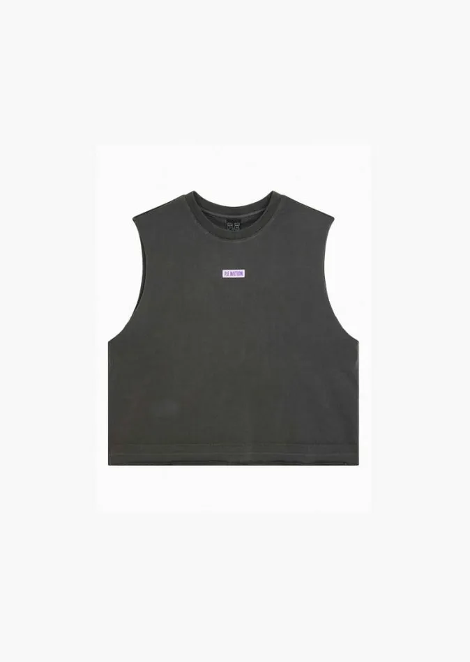 Shop PARAGON TANK IN DARK SHADOW PE Nation Tees and Tanks