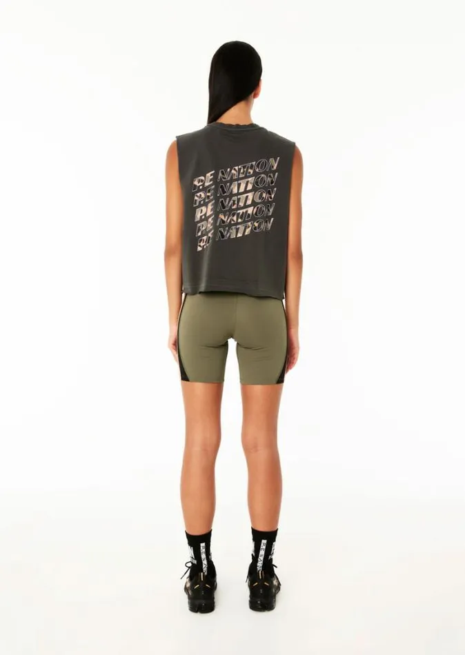 Shop PARAGON TANK IN DARK SHADOW PE Nation Tees and Tanks