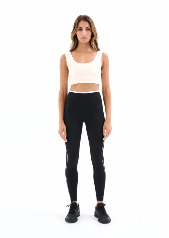 Shop PARALLEL TANK IN PEARLED IVORY PE Nation Tees and Tanks