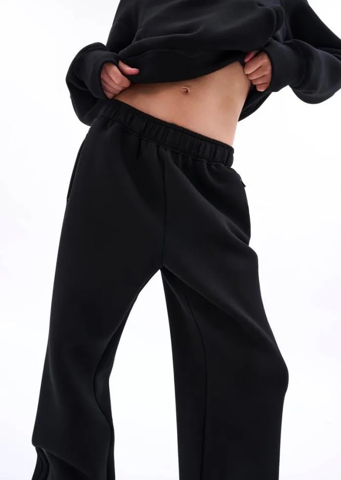 Shop PRESSBACK PANT IN BLACK PE Nation Pants