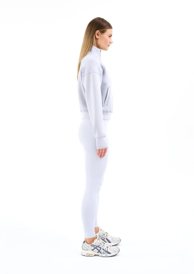 Shop PRESSBACK SWEAT IN GREY DAWN PE Nation Sweats