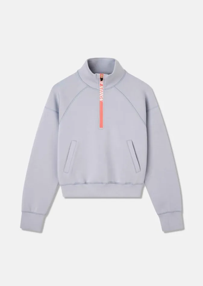 Shop PRESSBACK SWEAT IN GREY DAWN PE Nation Sweats