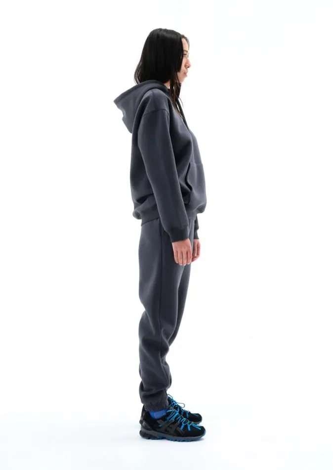 Shop PRIMARY TRACKPANT IN DARK SHADOW PE Nation Pants