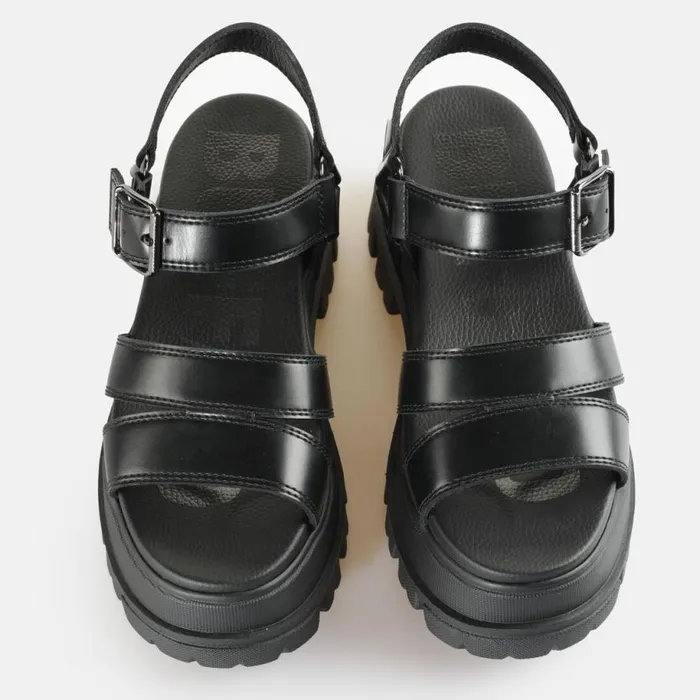 Shop Sandals and Slides BUFFALO Aspha Ts Sandal Black