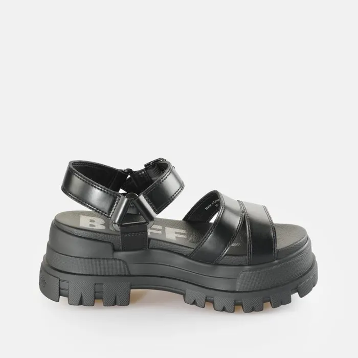 Shop Sandals and Slides BUFFALO Aspha Ts Sandal Black