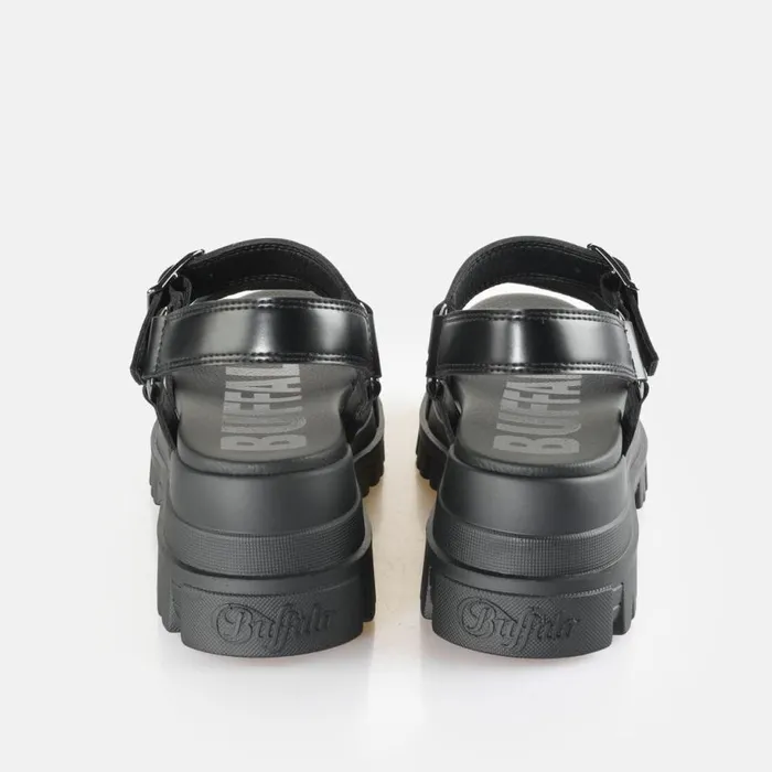 Shop Sandals and Slides BUFFALO Aspha Ts Sandal Black