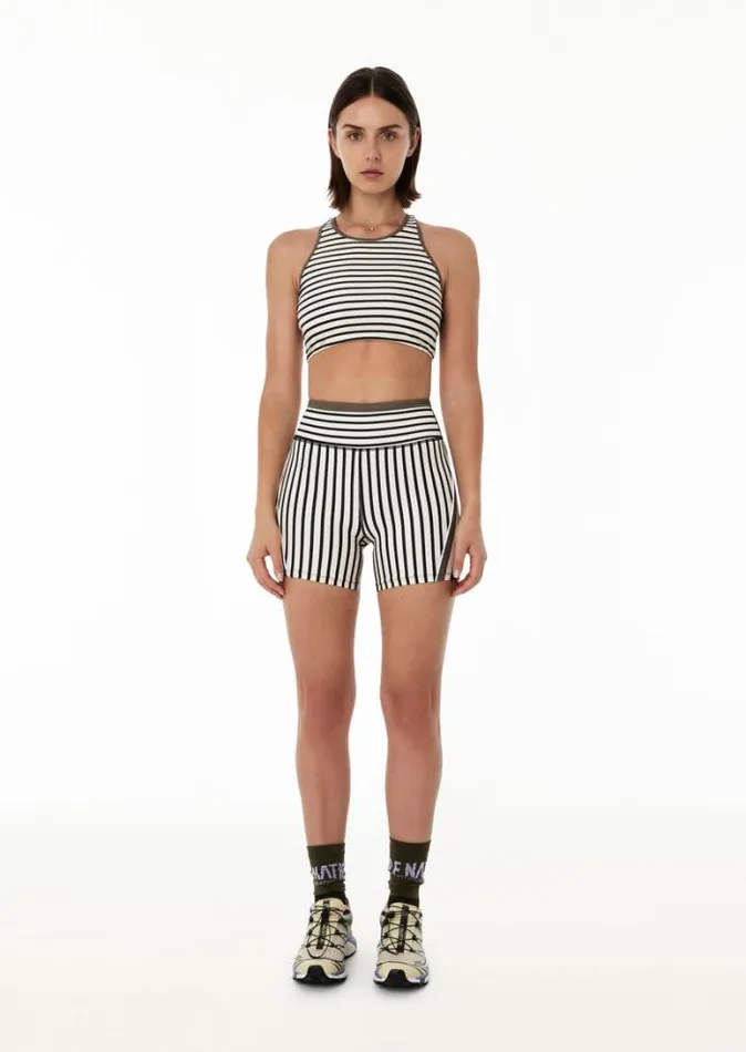 Shop SLIPSTREAM 5034 BIKE SHORT IN STRIPE PRINT PE Nation Shorts