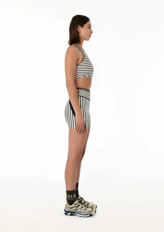 Shop SLIPSTREAM 5034 BIKE SHORT IN STRIPE PRINT PE Nation Shorts