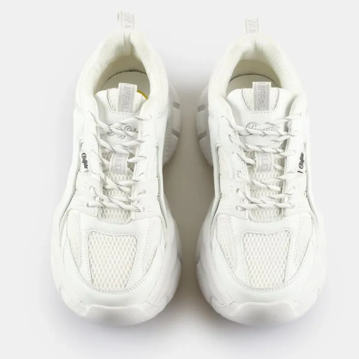 Shop Sneakers BUFFALO BFL PARA 8211 VEGAN NAPPAMESH 8211 WHITE White