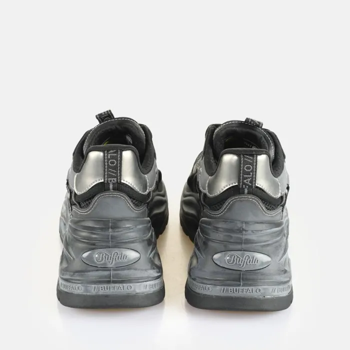 Shop Sneakers BUFFALO Triplet Hollow Vntg Blacksilver