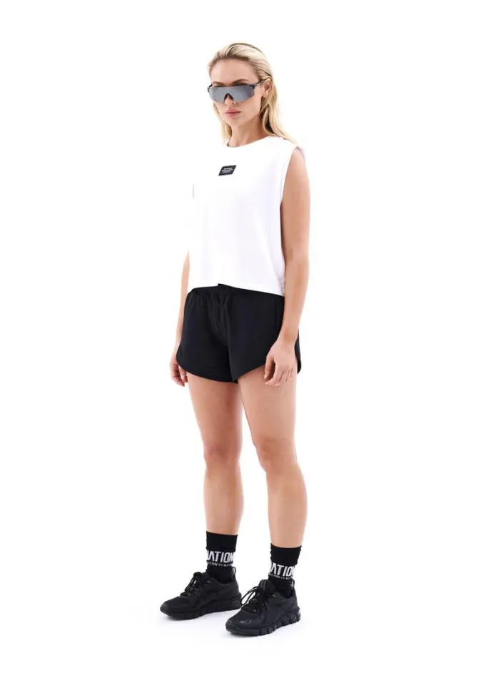 Shop UNDEFEATED TANK IN OPTIC WHITE PE Nation Tees and Tanks