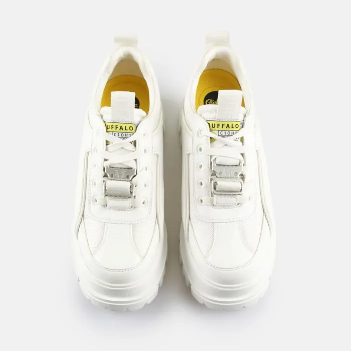 Shop Vegan Shoes BUFFALO Aspha COM LO B BS White