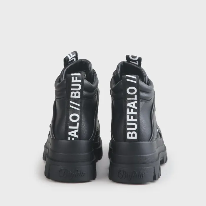 Shop Vegan Shoes BUFFALO Aspha NC Mid Men Black