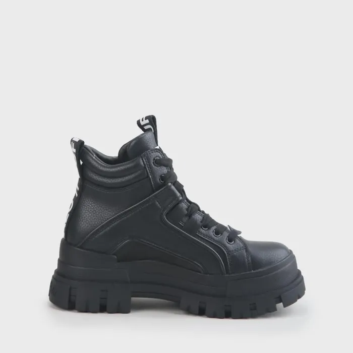 Shop Vegan Shoes BUFFALO Aspha NC Mid Men Black
