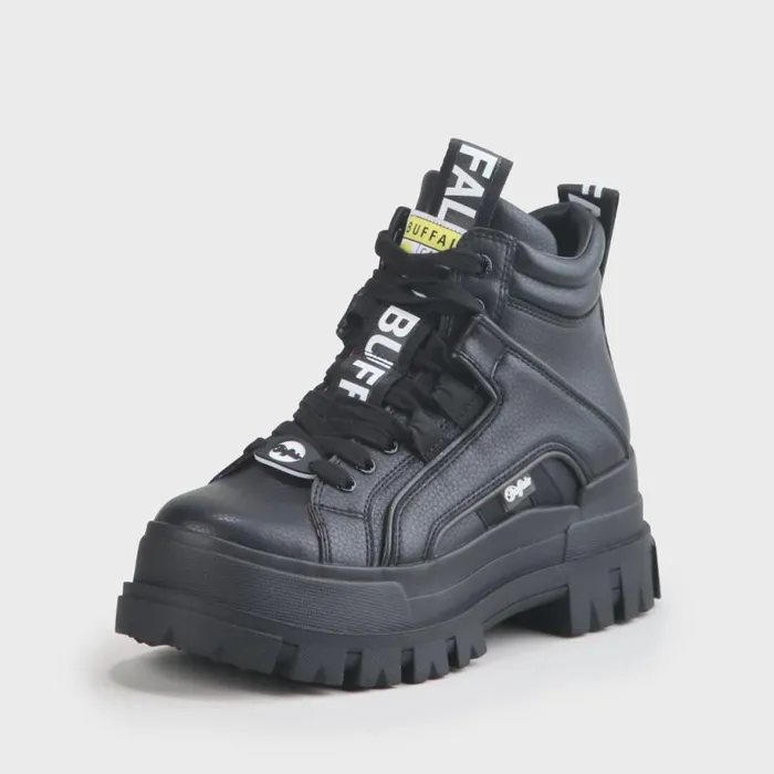 Shop Vegan Shoes BUFFALO Aspha NC Mid Men Black