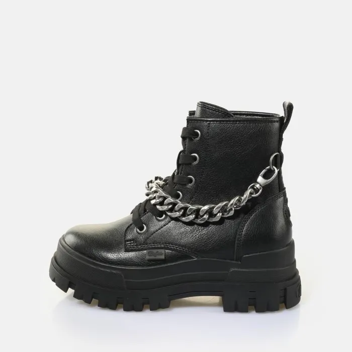 Shop Vegan Shoes BUFFALO Aspha Rld Chain Black