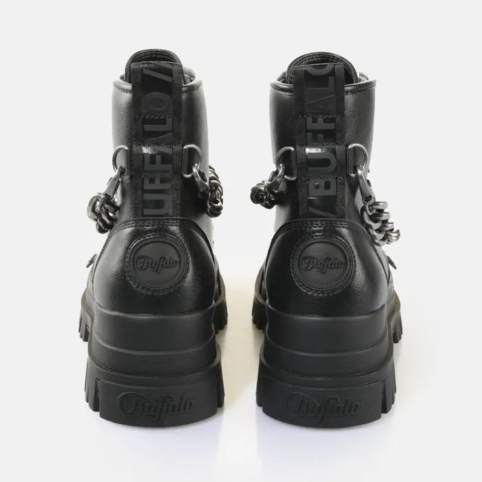 Shop Vegan Shoes BUFFALO Aspha Rld Chain Black