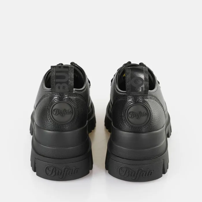 Shop Vegan Shoes BUFFALO Aspha Wallaby BS Black