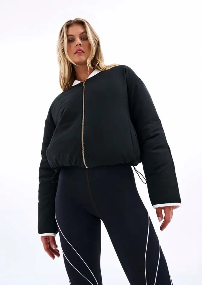 Shop WORLD TOUR JACKET IN OPTIC WHITE PE Nation Jackets