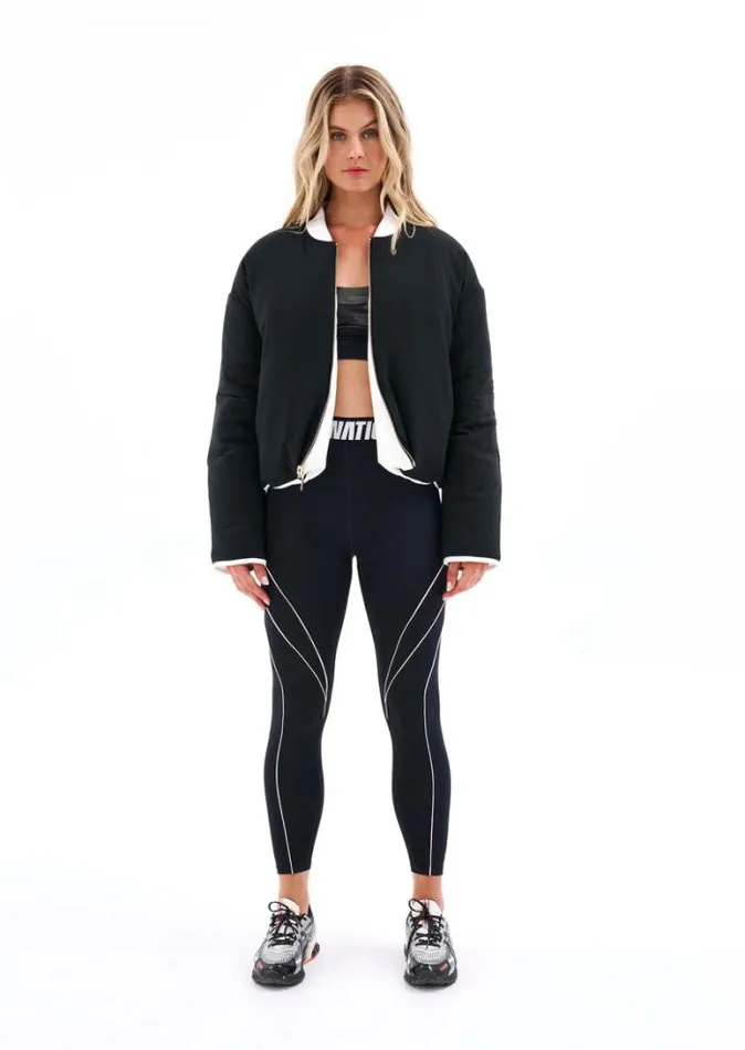 Shop WORLD TOUR JACKET IN OPTIC WHITE PE Nation Jackets