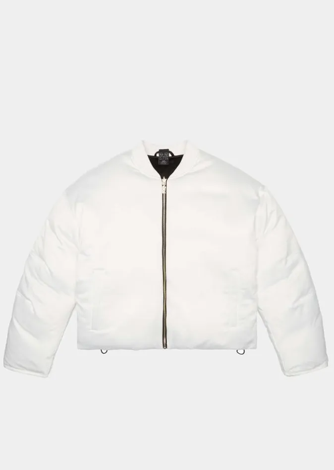 Shop WORLD TOUR JACKET IN OPTIC WHITE PE Nation Jackets
