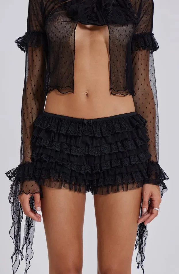 Shorts and Jorts Women Jaded London Rhea Lace Bloomer Shorts
