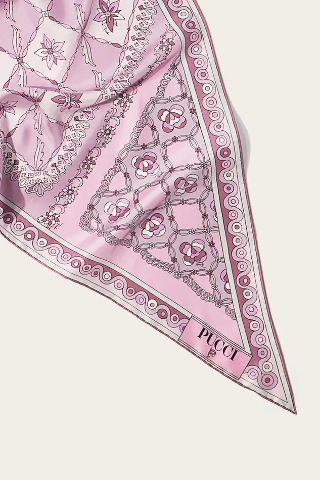 Silks Women PUCCI FestaPrint SilkTwill Scarf