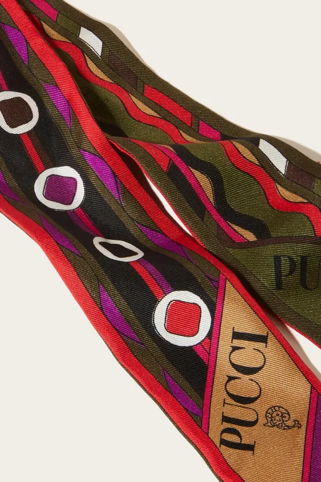 Silks Women PUCCI Vivara And BersaglioPrint SilkTwill Scarf