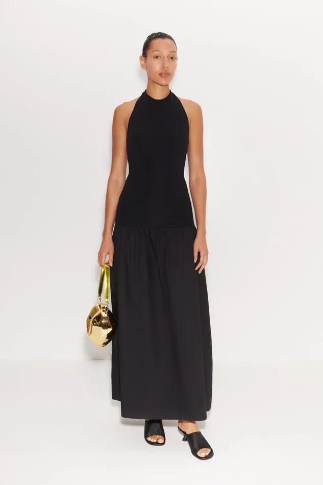 Simon Miller Dresses Junjo Combo Dress In Black 8211 Women