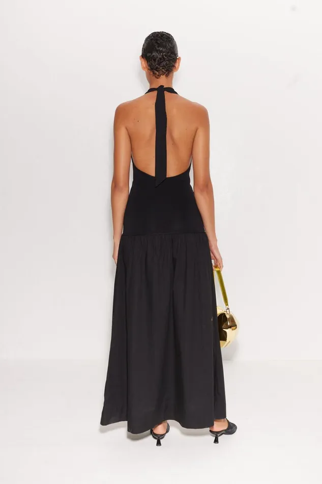 Simon Miller Dresses Junjo Combo Dress In Black 8211 Women Simon Miller Dresses Junjo Combo Dress In Black 8211 Women