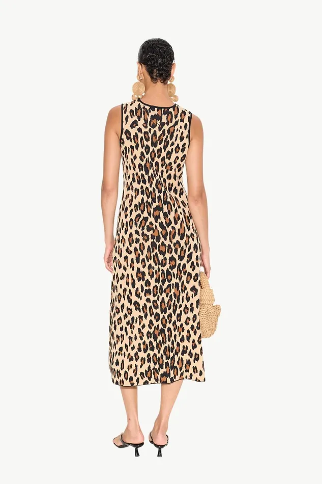 Simon Miller Dresses Simon Miller Knits By Axon Sleeveless Dress In Cheetah 8211 Women