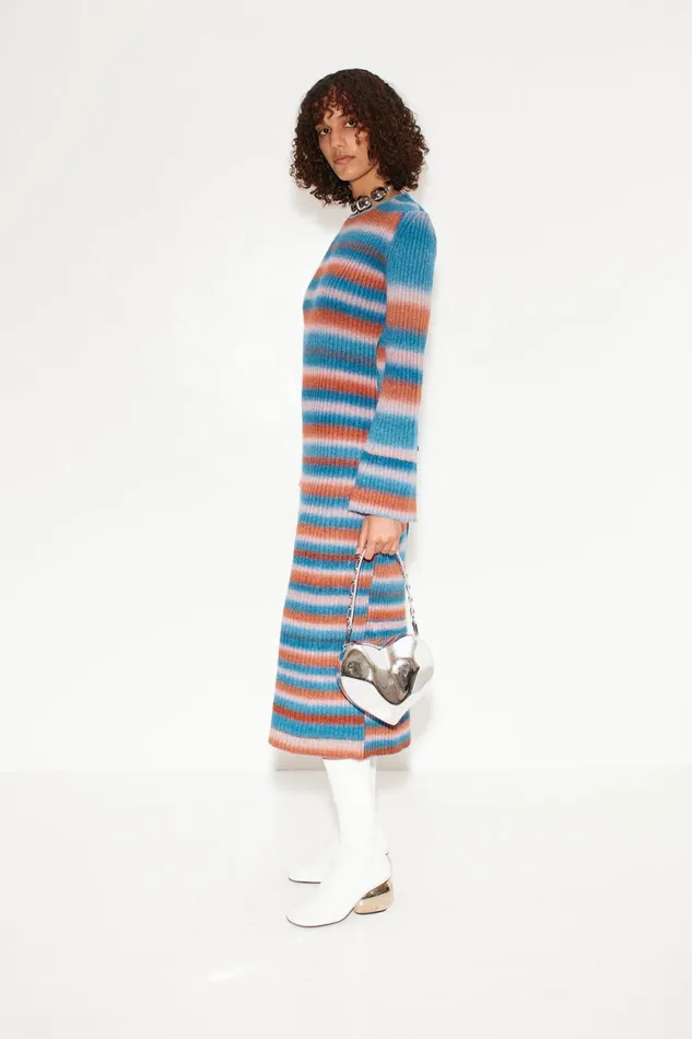 Simon Miller Knitwear Axon Knit Dress In Matisse Blue Multi 8211 Women