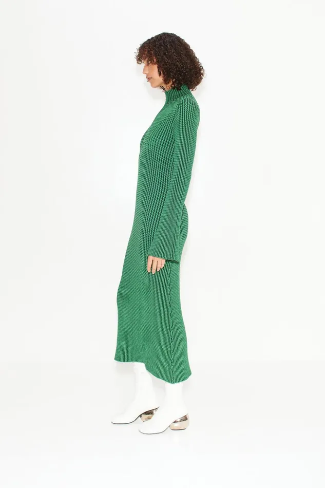 Simon Miller Knitwear Zumi Textured Knit Midi Dress In Gummy Green 8211 Women Simon Miller Knitwear Zumi Textured Knit Midi Dress In Gummy Green 8211 Women