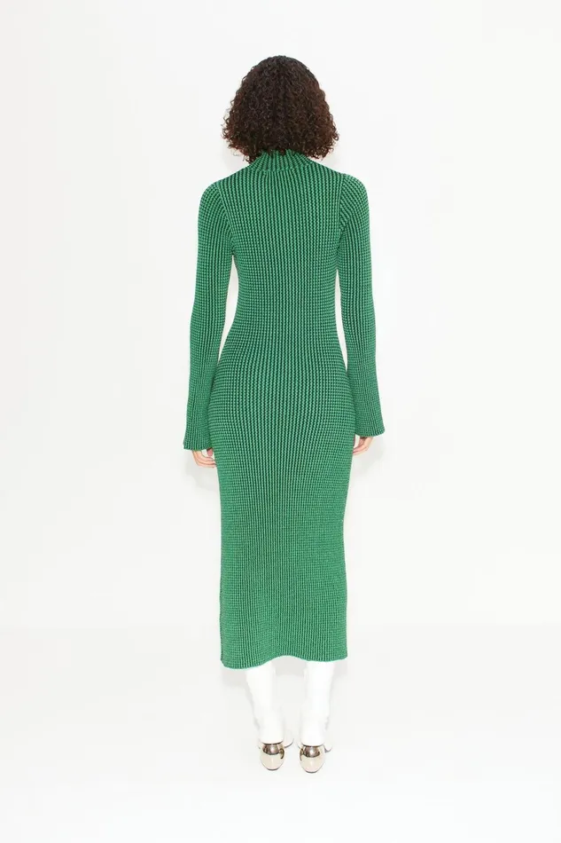 Simon Miller Knitwear Zumi Textured Knit Midi Dress In Gummy Green 8211 Women Simon Miller Knitwear Zumi Textured Knit Midi Dress In Gummy Green 8211 Women