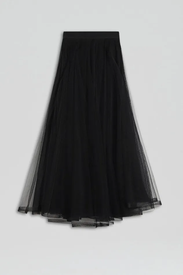 Skirts Women Scanlan Theodore TULLE SKIRT BLACK